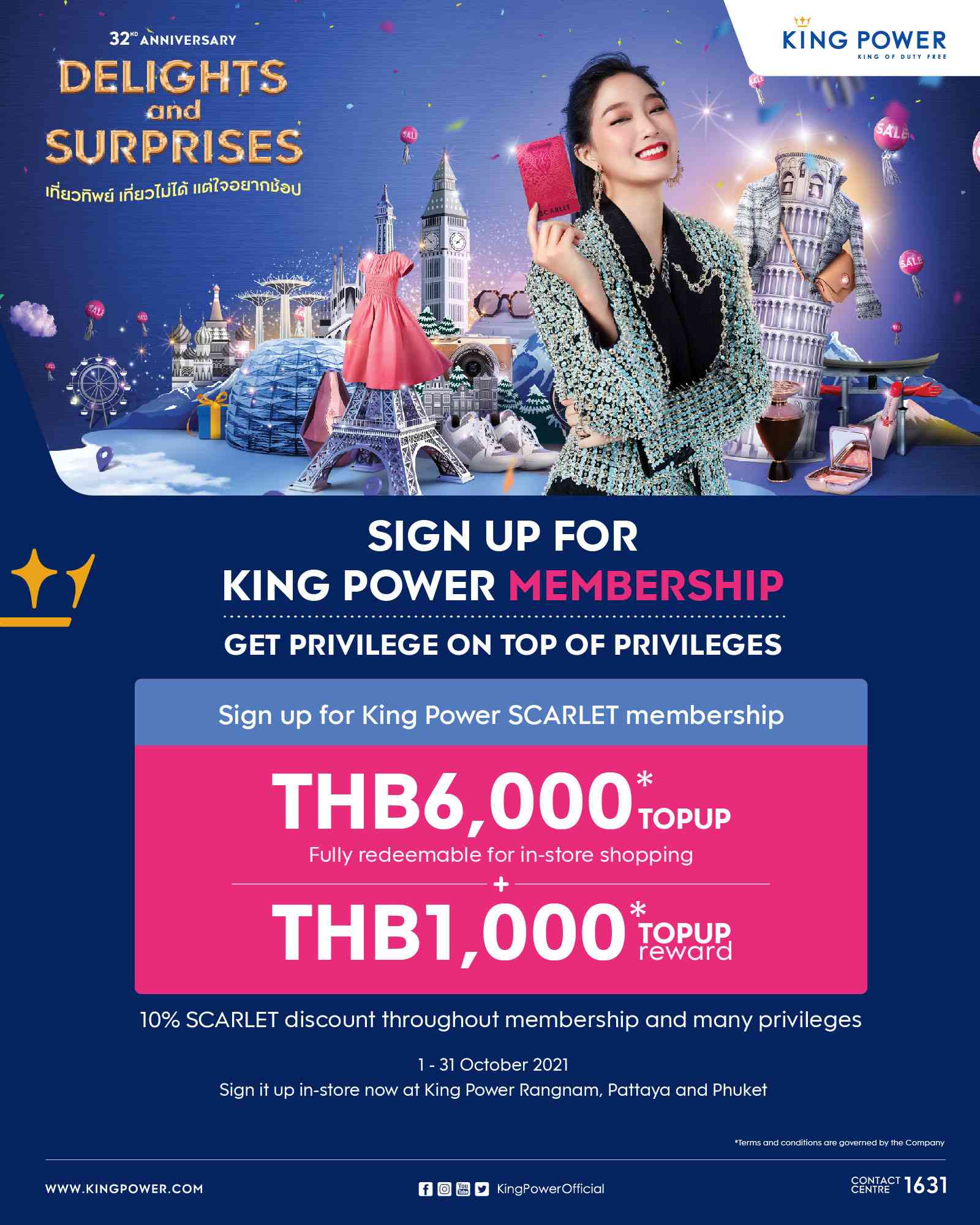 Detail King Power Membership